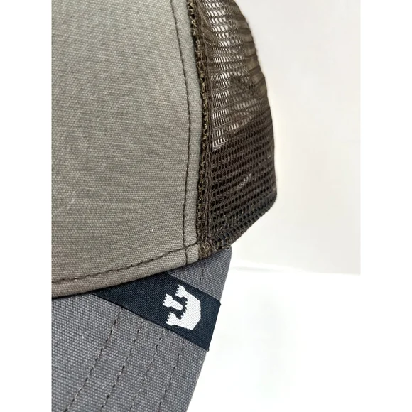 Goorin Bros Animal Farm Hat Snap Back Trucker Grizzly Bear Patch Mens One Size